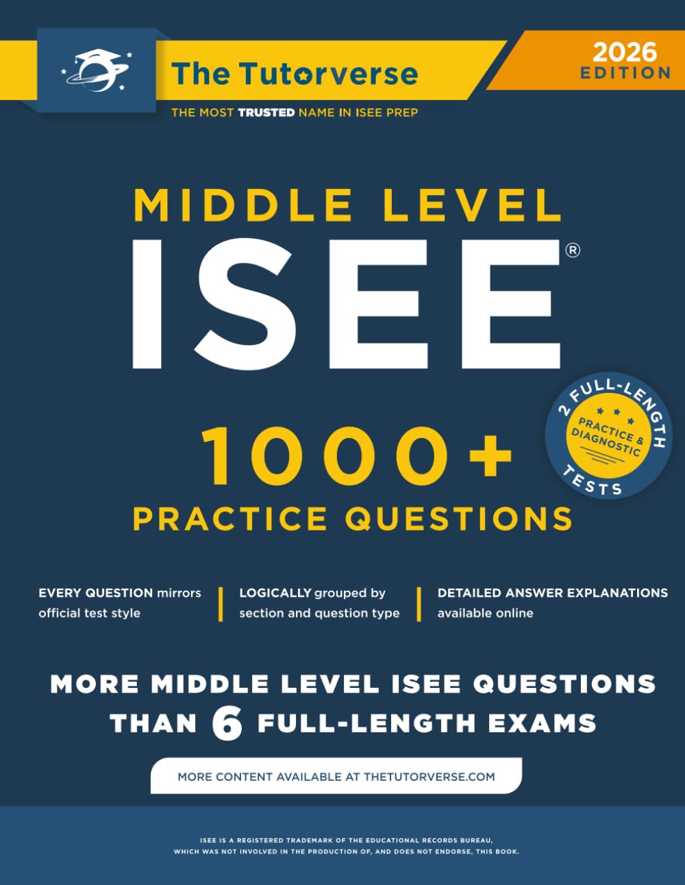 Middle Level ISEE Practice Questions for Comprehensive Prep