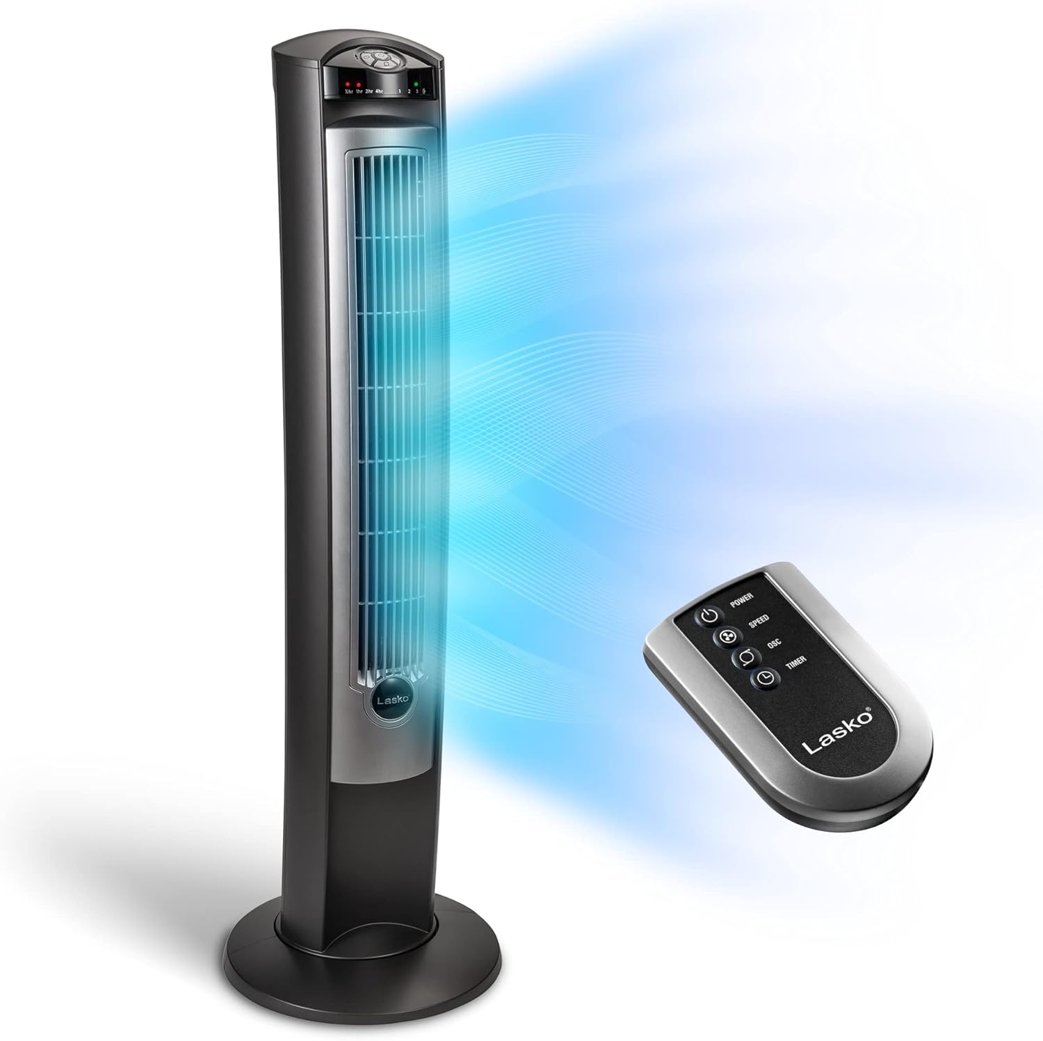 Silent Cooling Power: Lasko Tower Fan w/ Remote