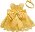 0-6T Toddler Girls Embroidered Tutu Pageant Dress with Headwear