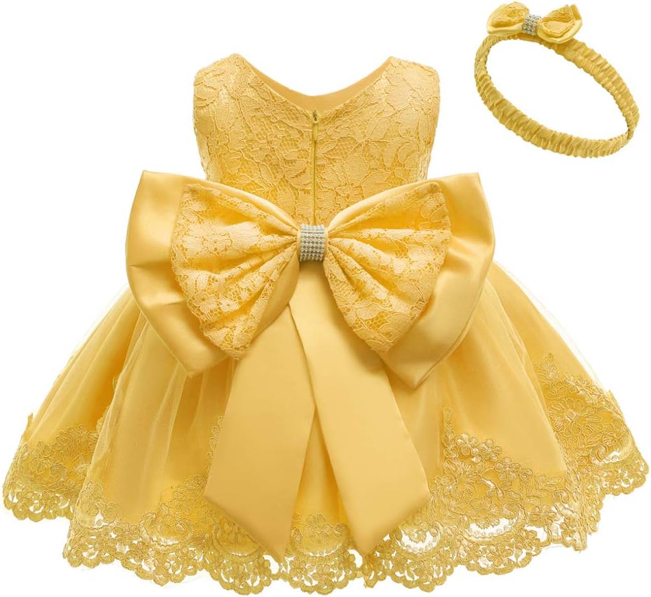 Toddler Girls Pageant Lace Dresses for Birthday Parties and More