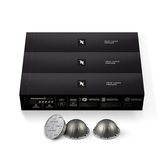 Intense Dark Roast: Nespresso Fortado Gran Lungo Pods