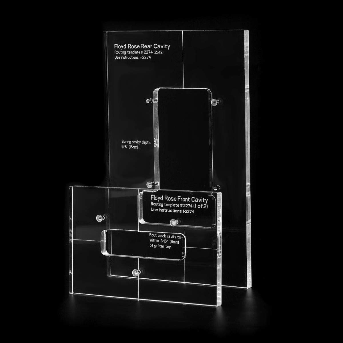Musiclily Pro CNC Tremolo Bridge Routing Templates Set Review