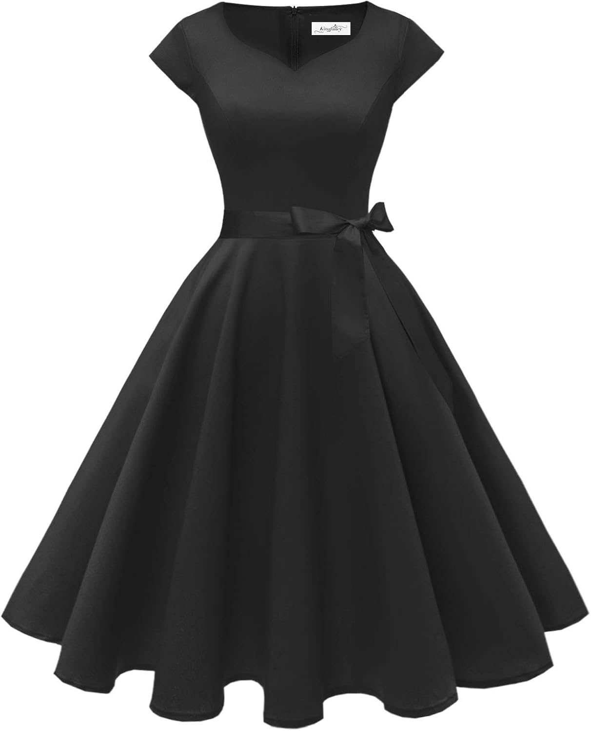 Vintage 1950s Dress for Women - Retro Cocktail Party Swing Style