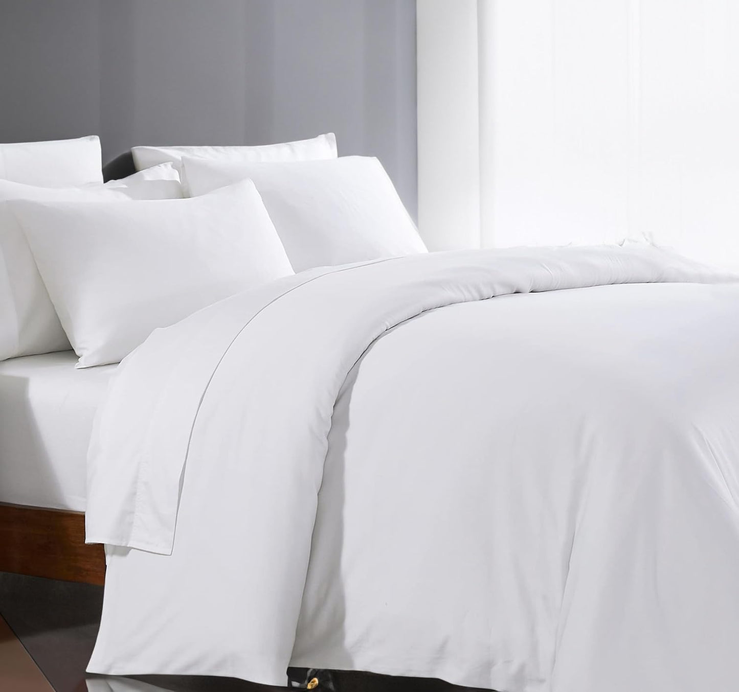 Egyptian Cotton Duvet Cover King Size 1000 Thread Count Set