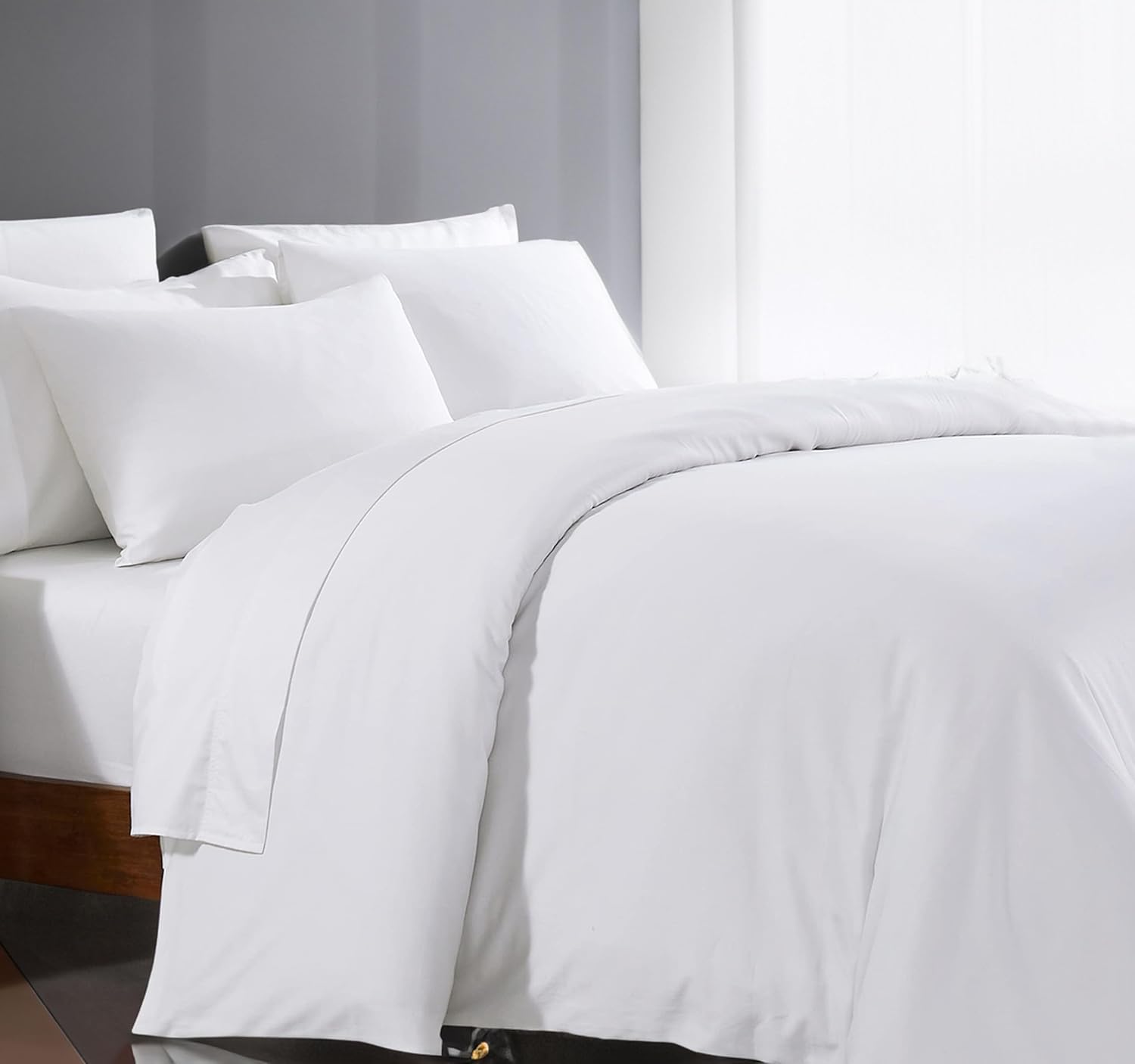 Egyptian Cotton Duvet Cover King Size 1000 Thread Count Set