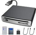 USB CD Player for Car with USB Port/Aux Port - Portable Plug & Play