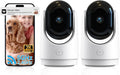 Security Camera Indoor Cam 2K 360 WiFi Camera - Clear Home Monitoring