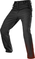 FREE SOLDIER Men's Fleece Lined Outdoor Cargo Hiking Pants - Warm keys