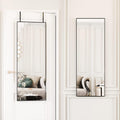 Over The Door Full Length Mirror 50in x 14in - Space-Saving HD