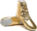 MSMAX Women Jazz Dance Shoes Dancing Ankle Boots - Comfortable
