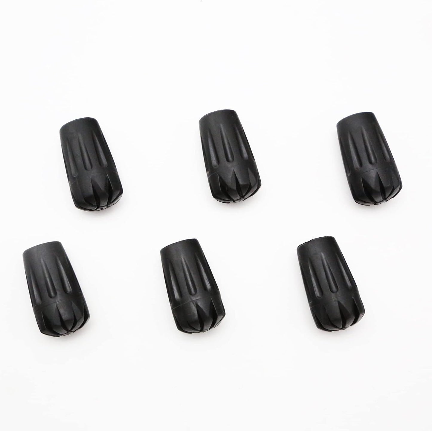 TREKOLOGY 6pc Rubber Trekking Pole Tips Kit