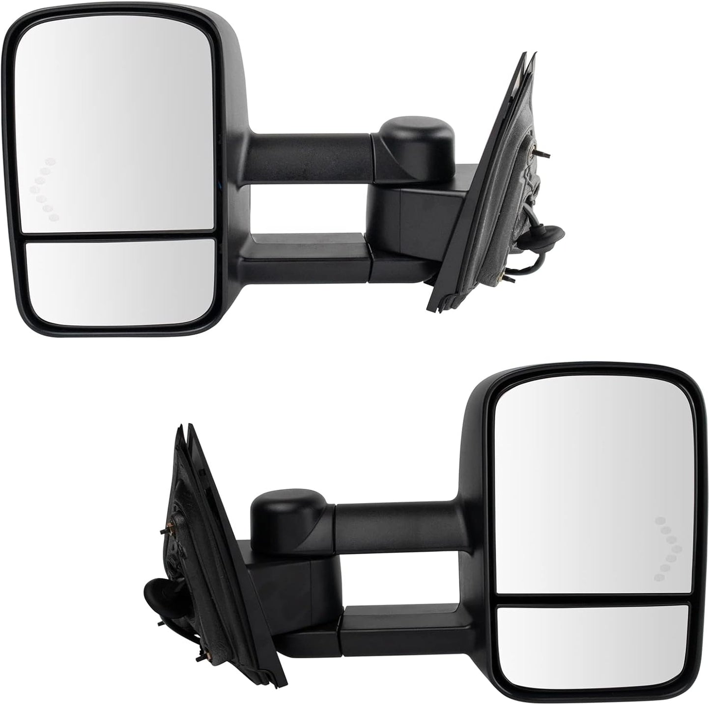 Trail Ridge Black Power Mirror Set for 2014-2019 Silverado Sierra