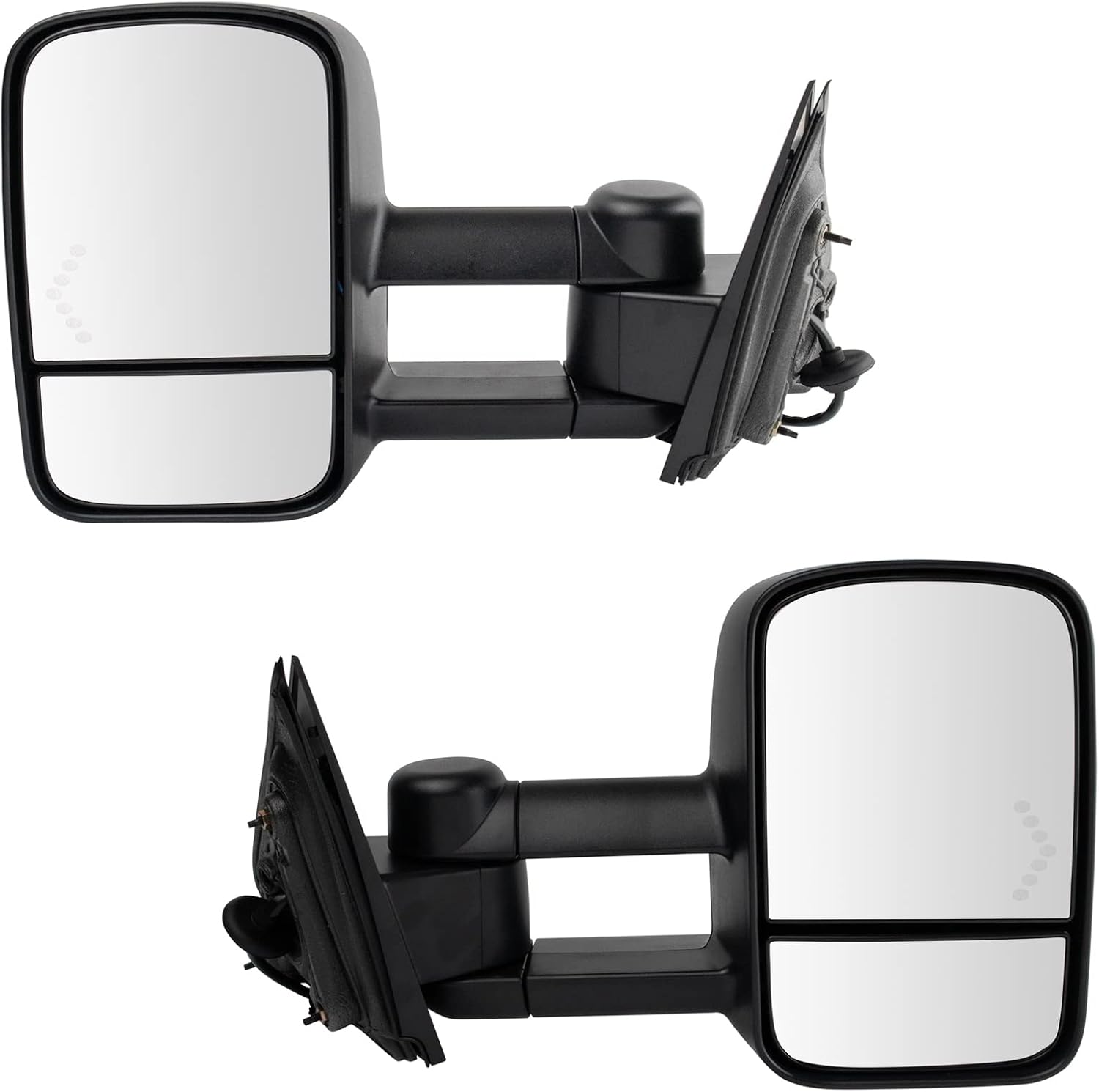 Trail Ridge Black Power Mirror Set for 2014-2019 Silverado Sierra