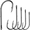 Baitholder Fishing Hooks Black Carbon Steel - Secure Bait, Sharp