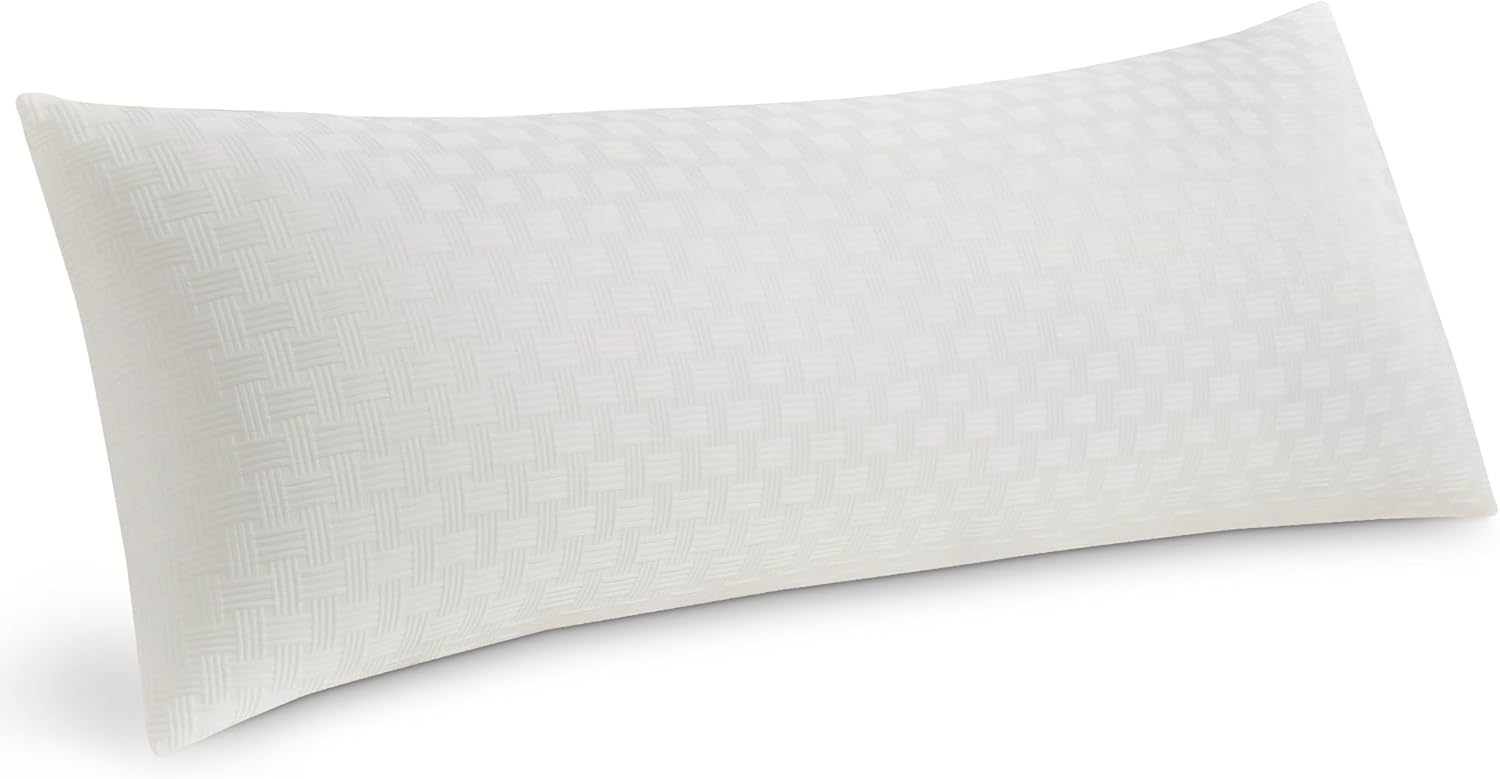 Leeden Full Body Pillow for Adults, Soft and Fluffy Support