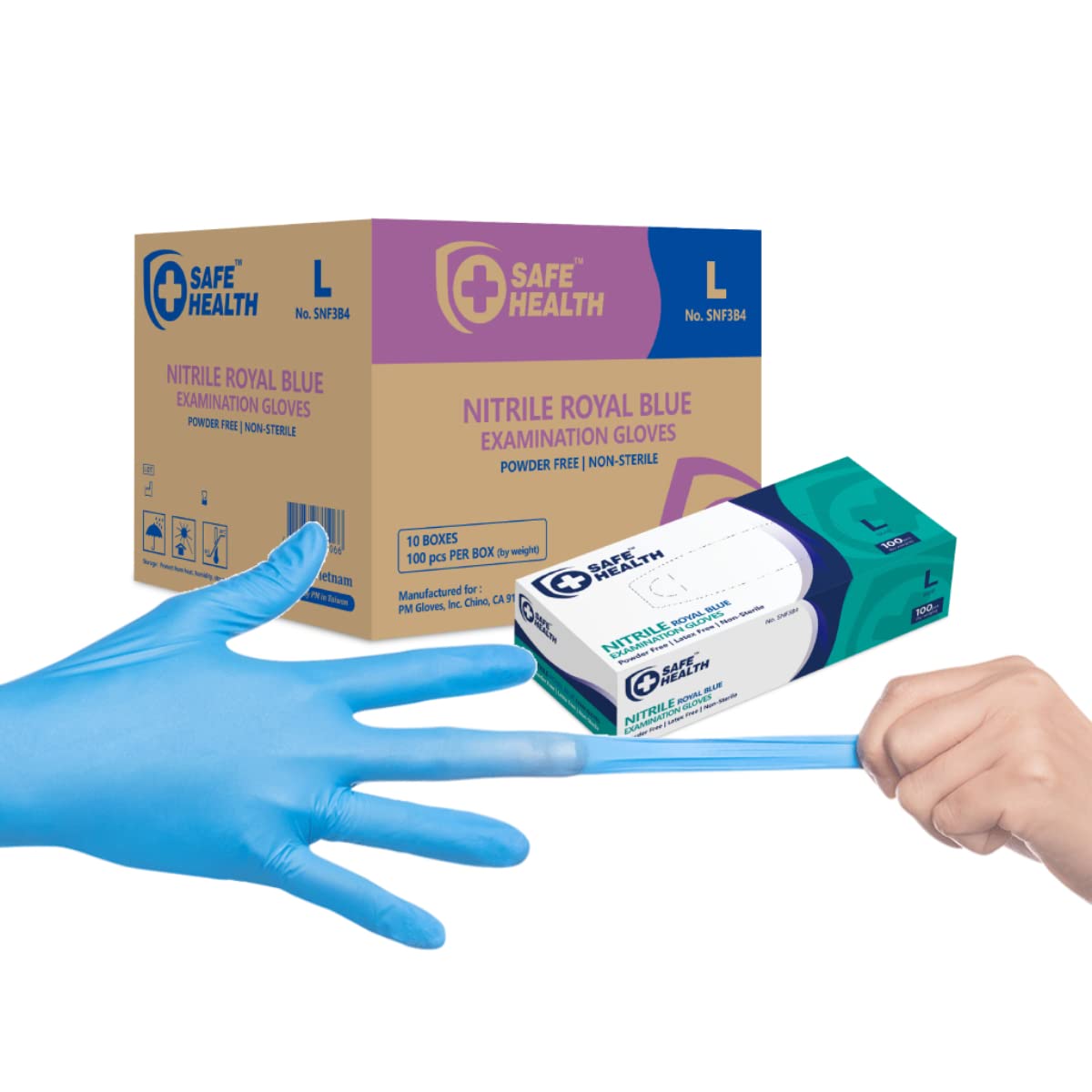 Nitrile Exam Gloves - Latex-Free Safety