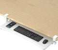 Large Keyboard Tray Under Desk Pull Out 34 in x 11.8 in - Space Saving