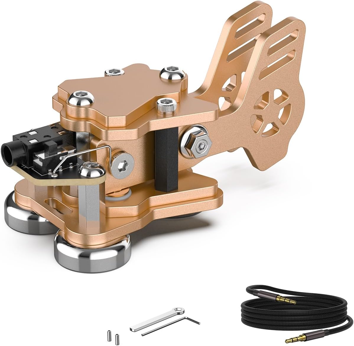 Mini Key Morse Radio HAM Send Telegram Double Paddle Key Review