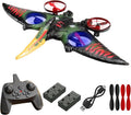 Pterodactyl Drone Dragon Remote Control Plane for Kids - Easy Fly