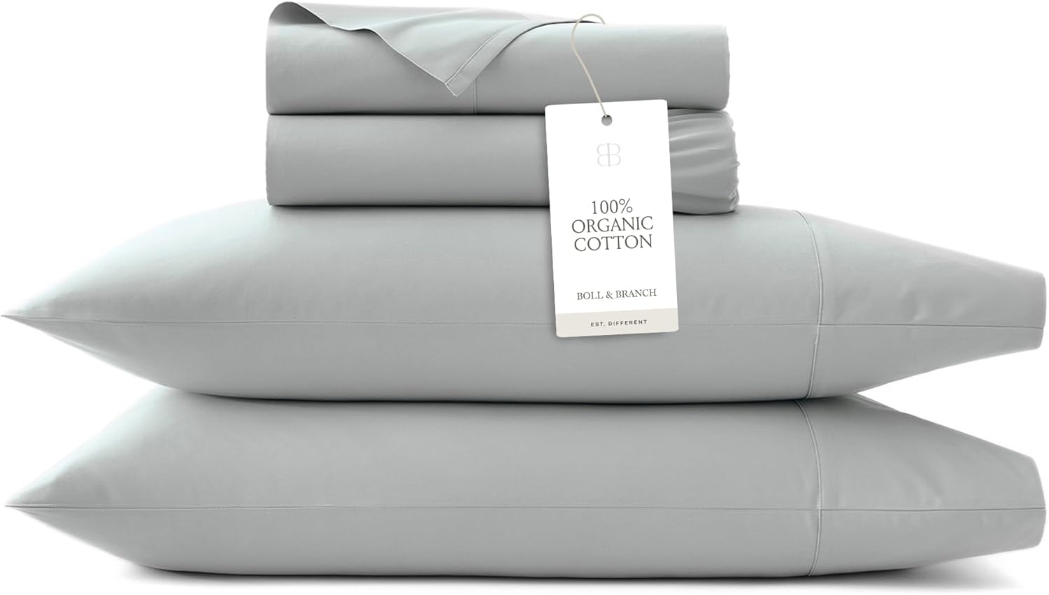 BOLL & BRANCH Signature Hemmed Sheet Set - Twin XL Luxury Cotton