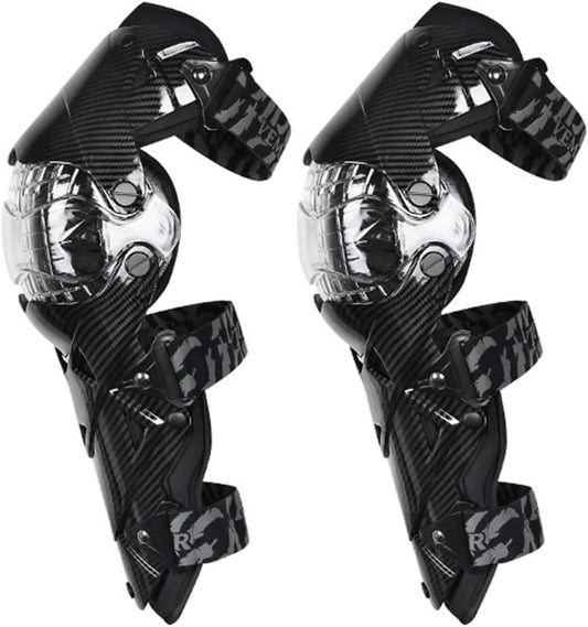 Knee and Shin Guards for Motorcycle Protection and Comfort