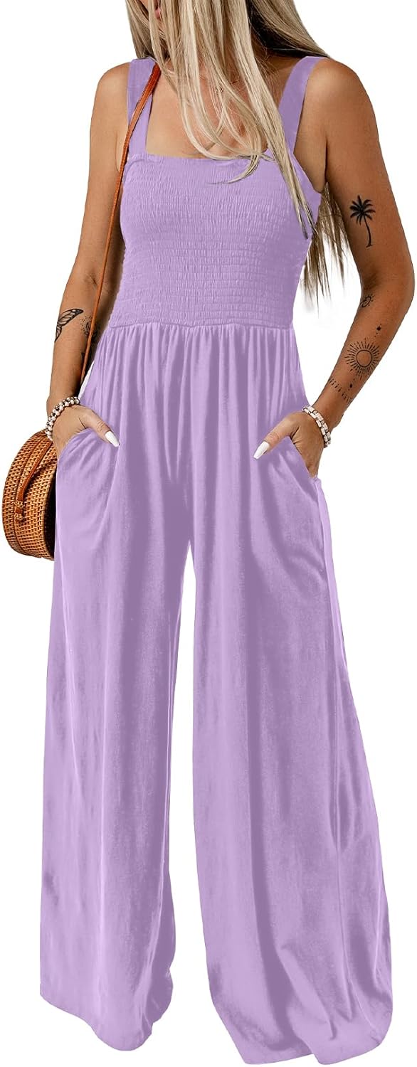 Dokotoo Women's Casual Loose Overalls for Summer Style