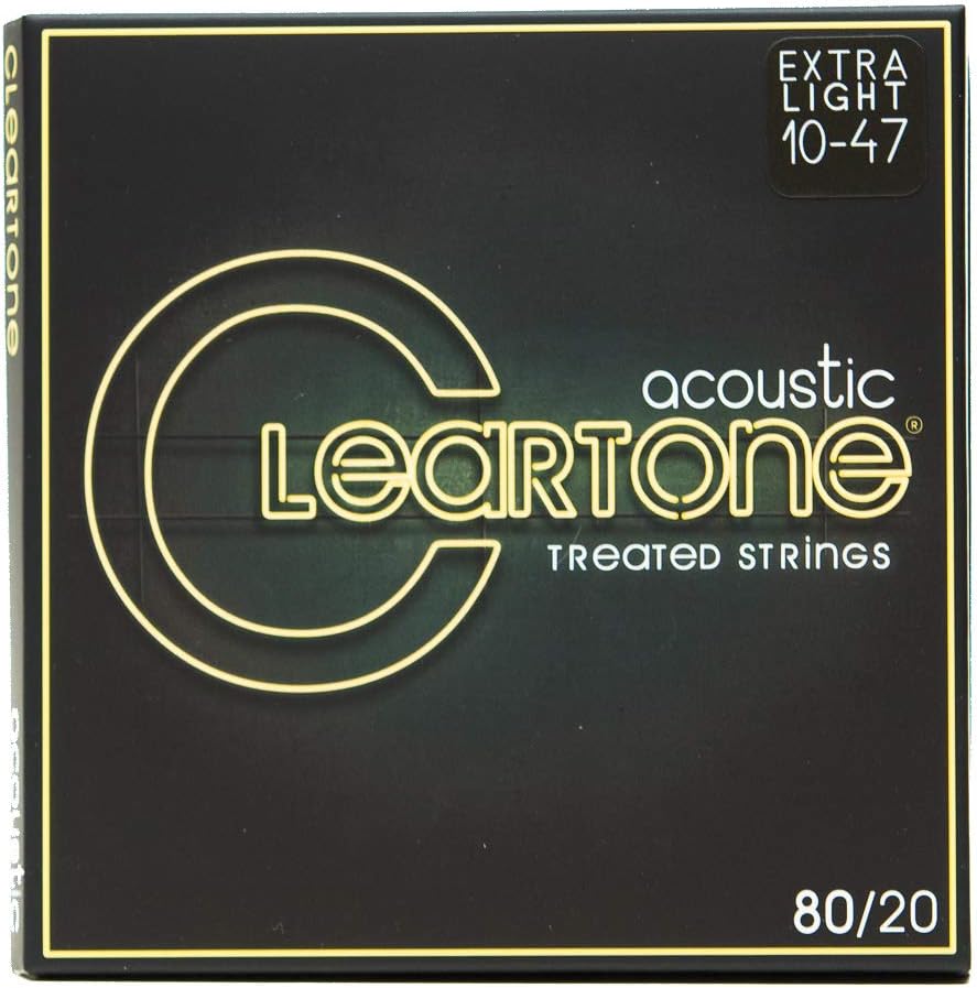 Cleartone Extra Light Acoustic Strings - Superior Clarity!