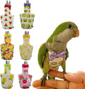 6 Pieces Bird Diapers Washable Reusable Parrots Nappy - Waterproof