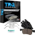 TRQ Front Ceramic Brake Pads Compatible with 2018-2024 Accord & Civic