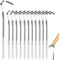 12-Pack Aluminum Tent Stakes - Secure Your Tent!