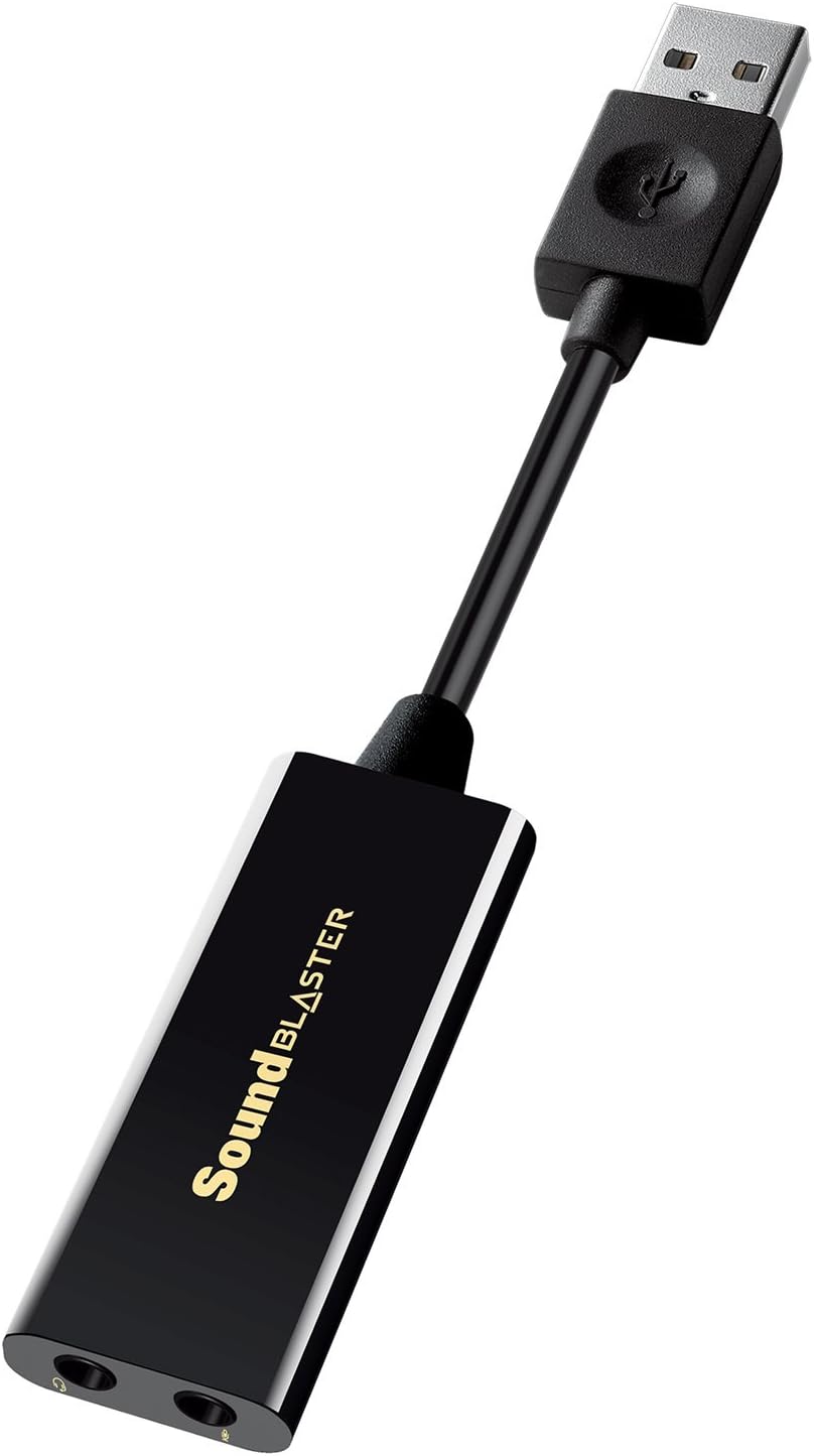 Creative Labs Sound Blaster Play! 3 USB Sound Adapter for PC and Mac