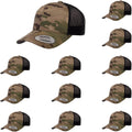 Yupoong Classic Premium Mesh 6 Panel Retro Trucker Cap - Durable Mid 7