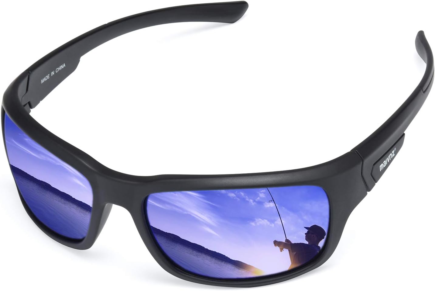 Floating Polarized Fishing Sunglasses for Men with UV Protection