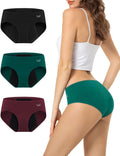 TANSTC Period Underwear for Women Heavy Flow - 3 Pack Comfortable