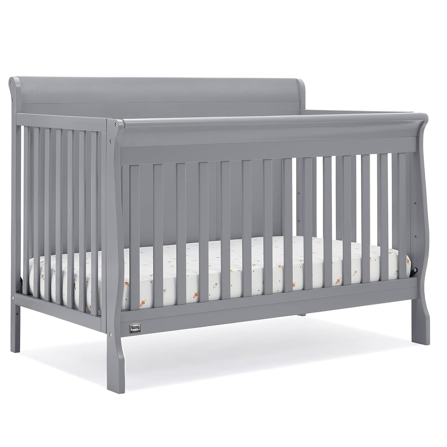 Simmons Kids Carter 6-in-1 Convertible Crib for Growing Families