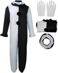 Moalioi Killer Clown Cosplay Costume Full Set - Halloween Ready