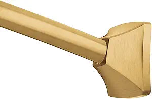 Moen Brushed Gold 72-Inch Adjustable Curved Shower Rod Review