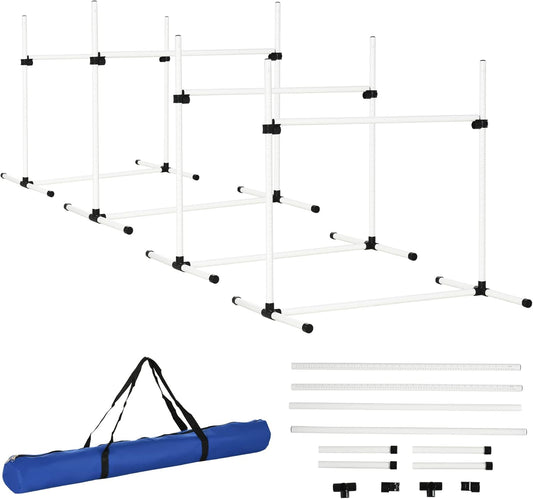 Dog Agility Training Equipment Set for Challenging Exercises