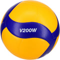 Mikasa V200W Indoor Volleyball - Stable Grip and Competition Ready