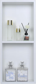 Narrow Shower Niche for Tiny Shower Room Storage - Slim Insert Tile