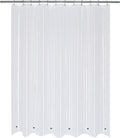 70x70 Shower Curtain Liner with 6 Magnets - Heavy Duty PEVA Liner
