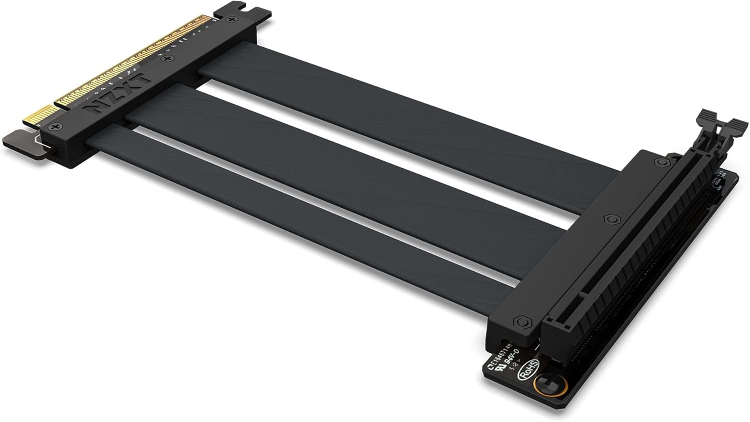 NZXT PCIe 4.0x16 Riser Cable - Flexible 200mm High-Speed Cable