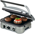 Cuisinart 5-IN-1 Panini Press - Griddler & More