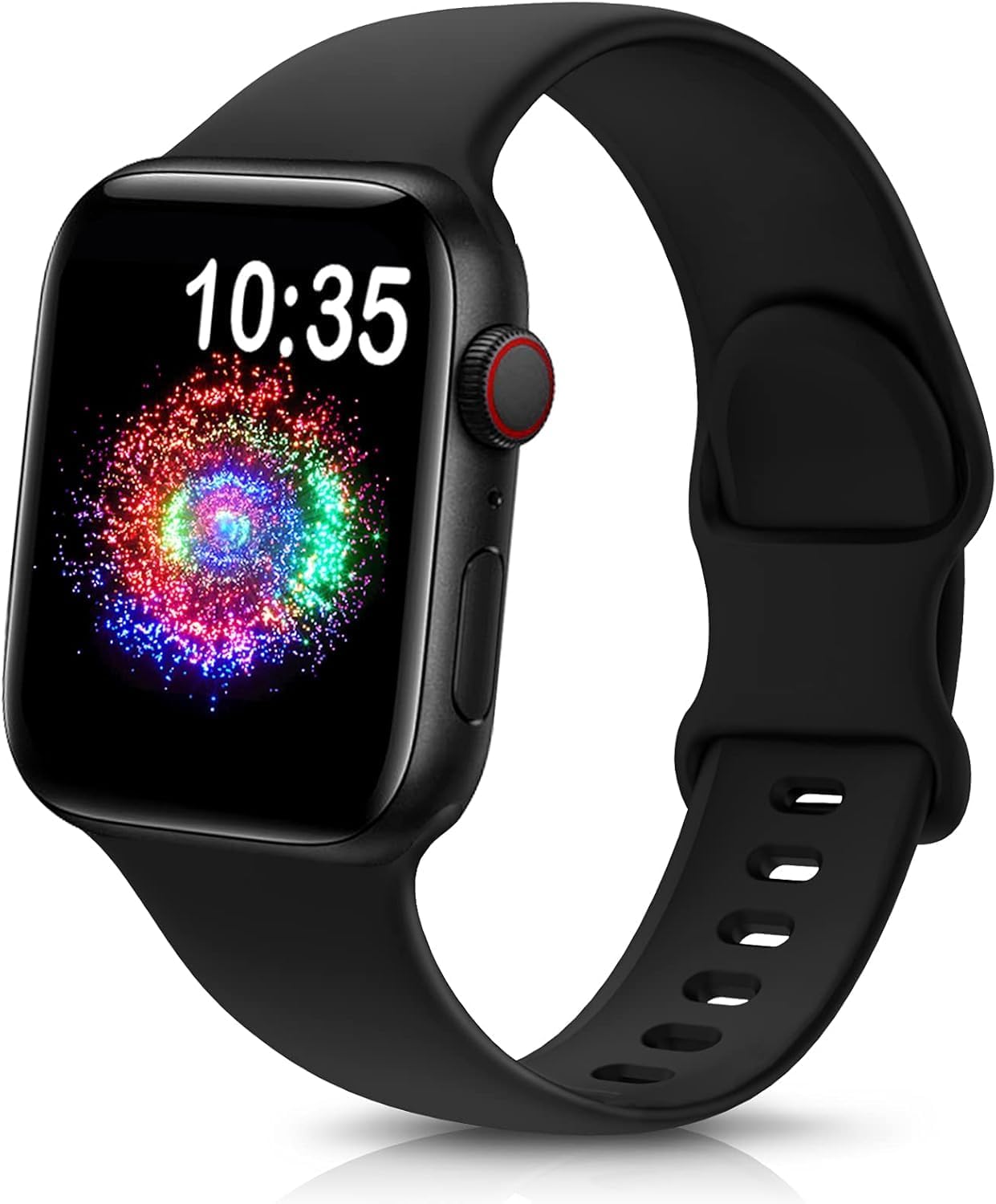 TreasureMax Soft Silicone Apple Watch Band - Ultra Comfort for All Models!