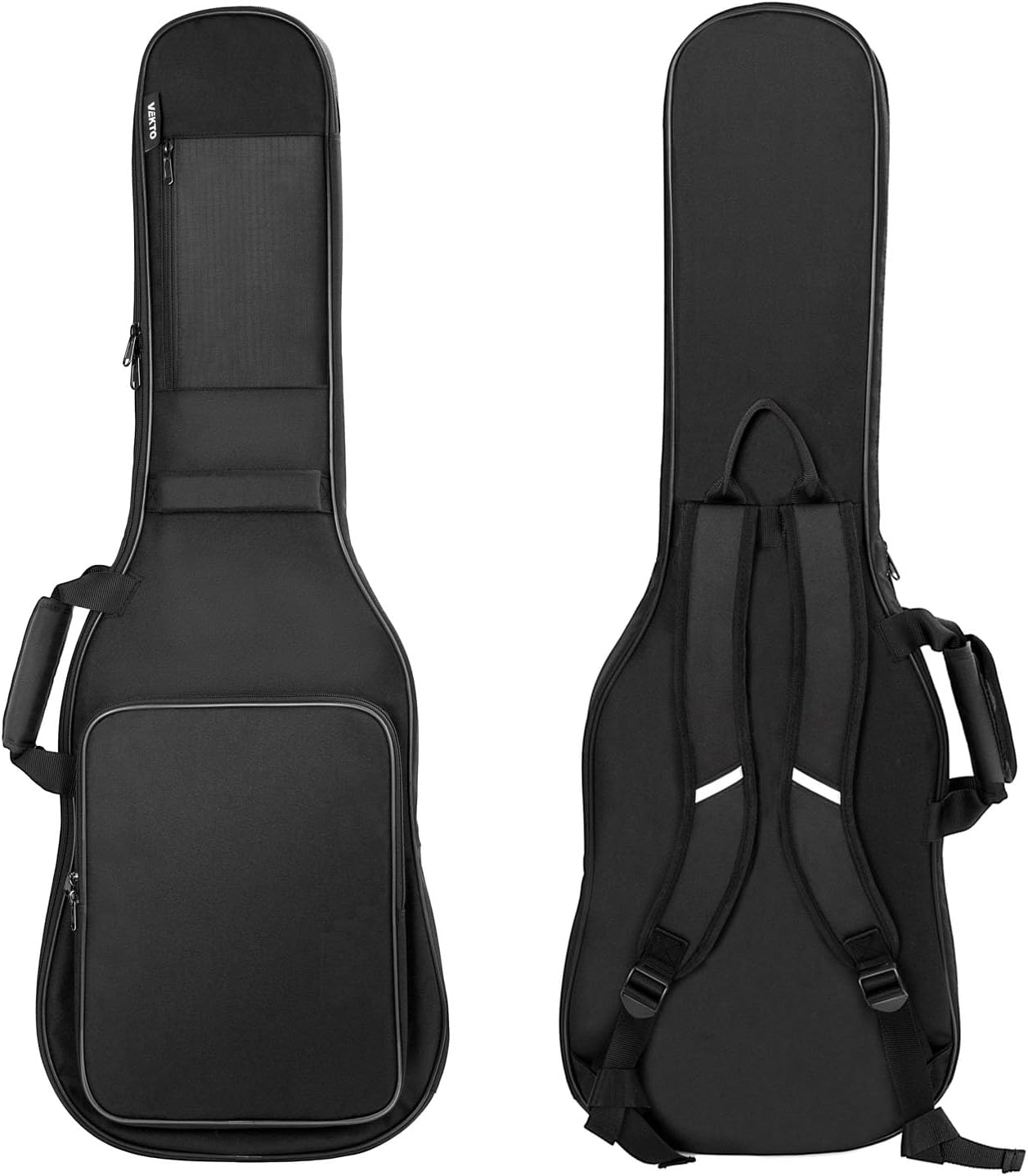 VEKTO Electric Guitar Bag with Padded Protection and Storage