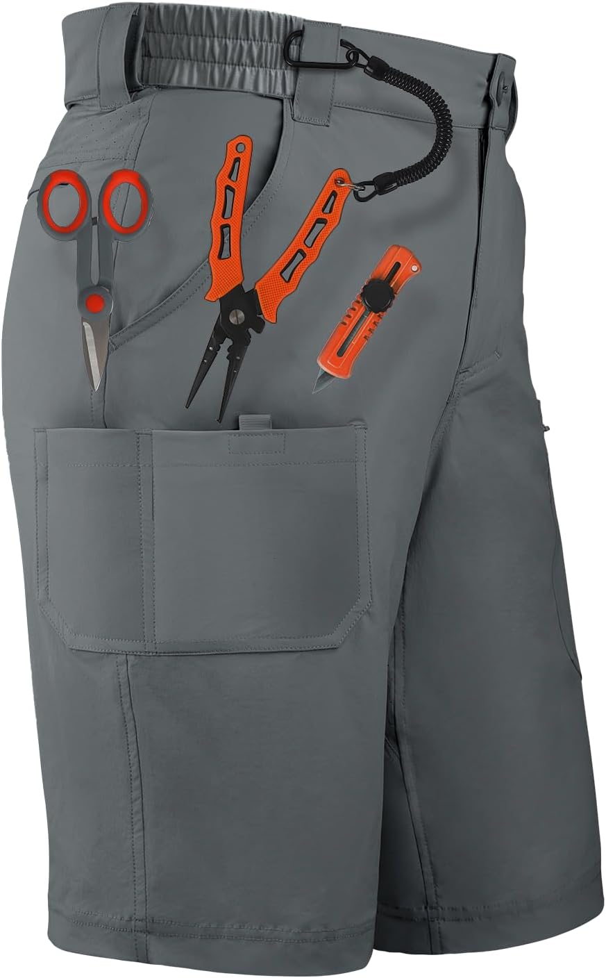 Palmyth Men's Fishing Shorts: Quick Dry & UV Protection