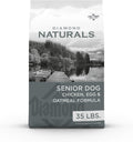 Diamond Naturals Senior Real Meat Recipe Dry Dog Food 35Lb