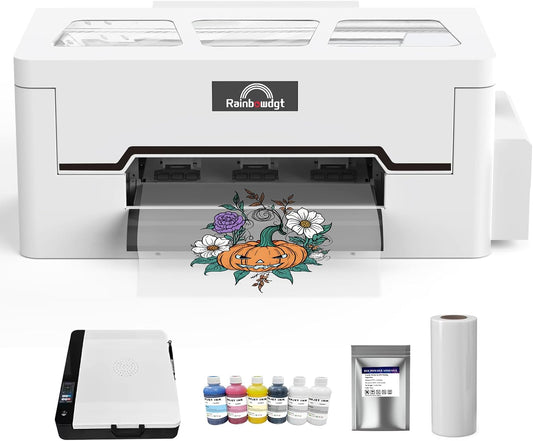 DIY A3 DTF Printer Bundle with Oven - White Ink Circulation