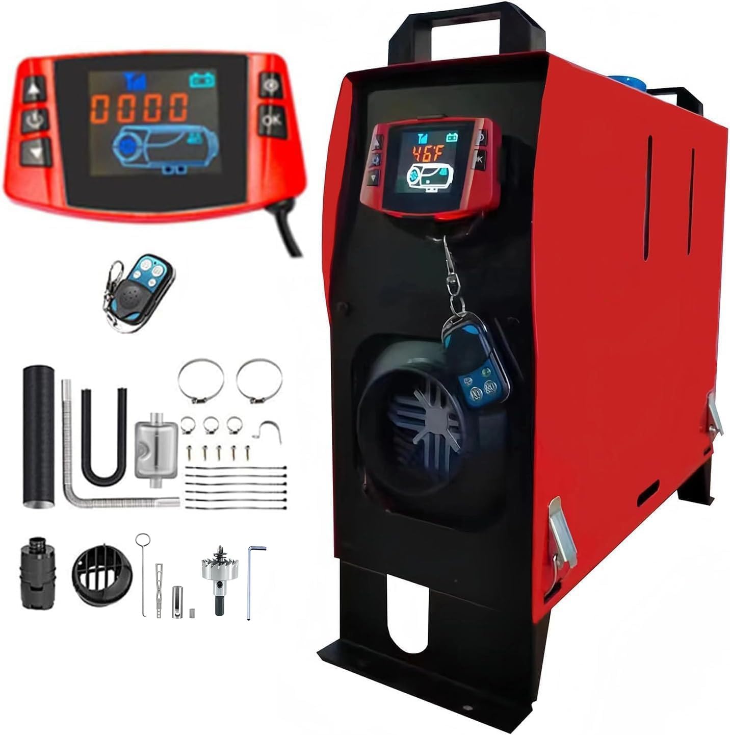 Efficient 12V 8KW Diesel Parking Heater for RVs and Trucks