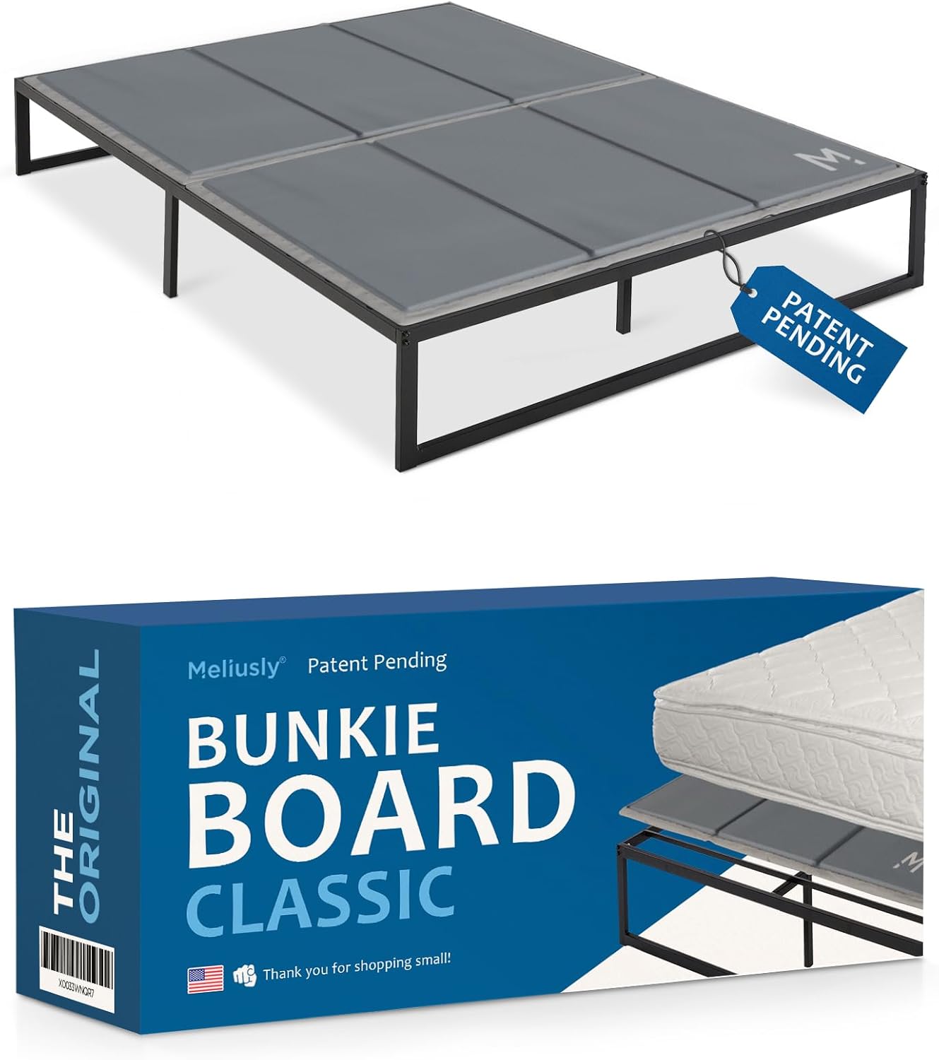 Meliusly Premium 10mm Bunkie Board for King Size Beds